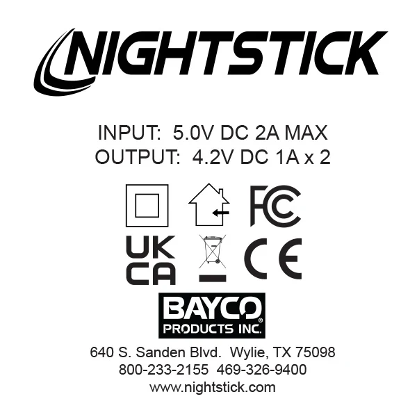 4700-CHGR2: Dual Micro USB Battery Charger - Image 3