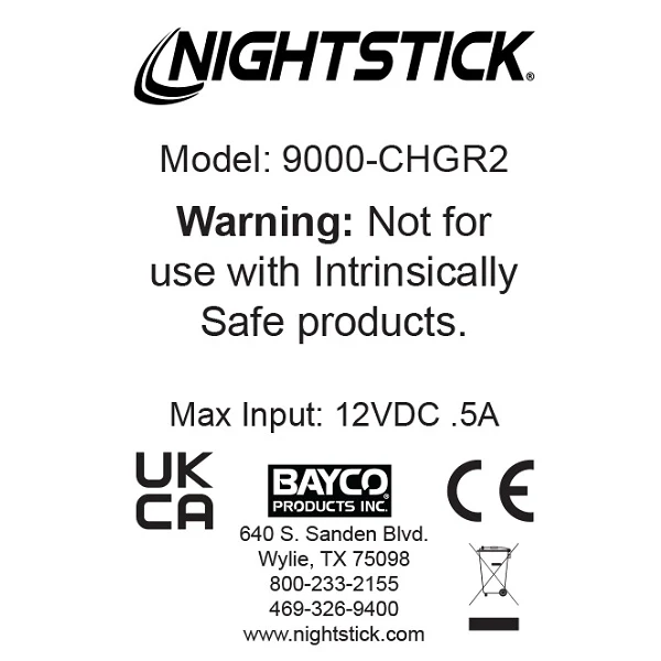 9000-CHGR2: Drop-in Rapid Charger for NSR-9000 Series Lights - Image 7