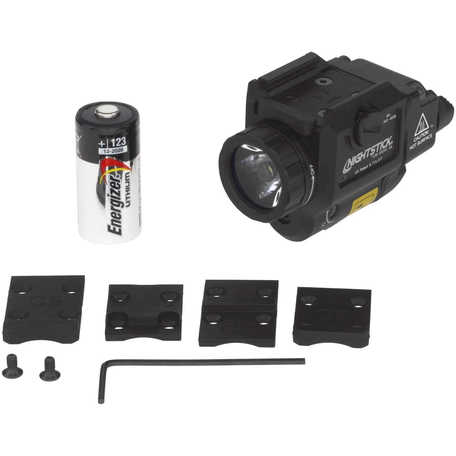 TCM-550XL-GL: Compact Weapon-Mounted Light w/Green Laser - Image 13