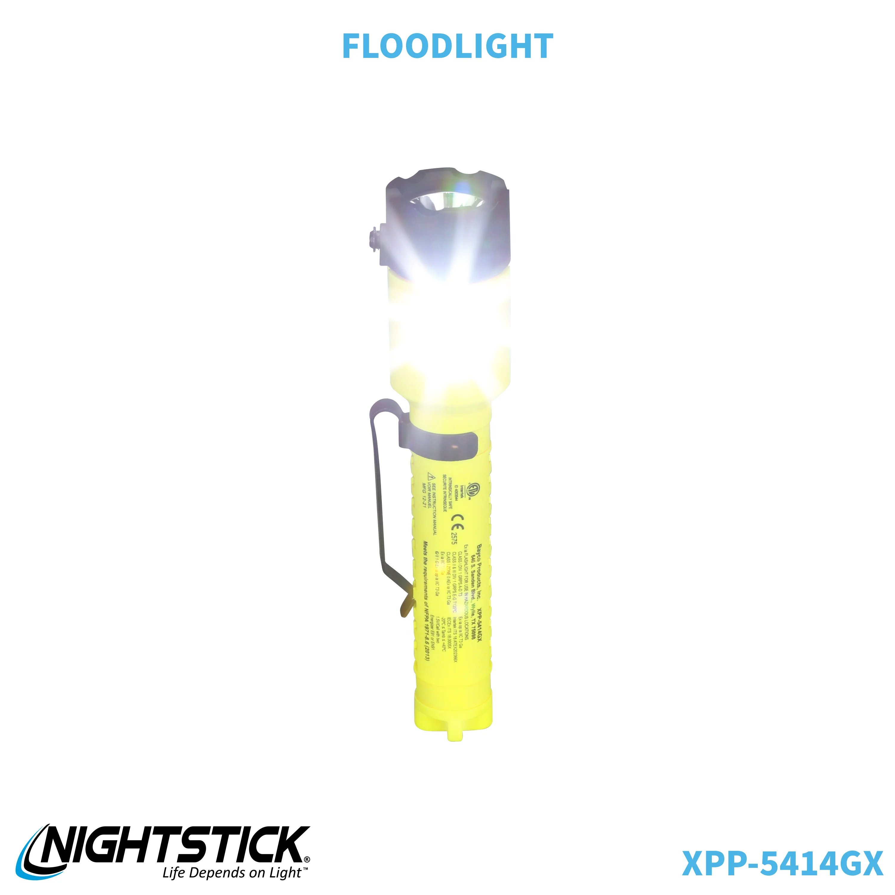 XPP-5414GX-K01: [Zone 0] IS Dual-Light Flashlight w/Tail Magnet & Kit - Image 60