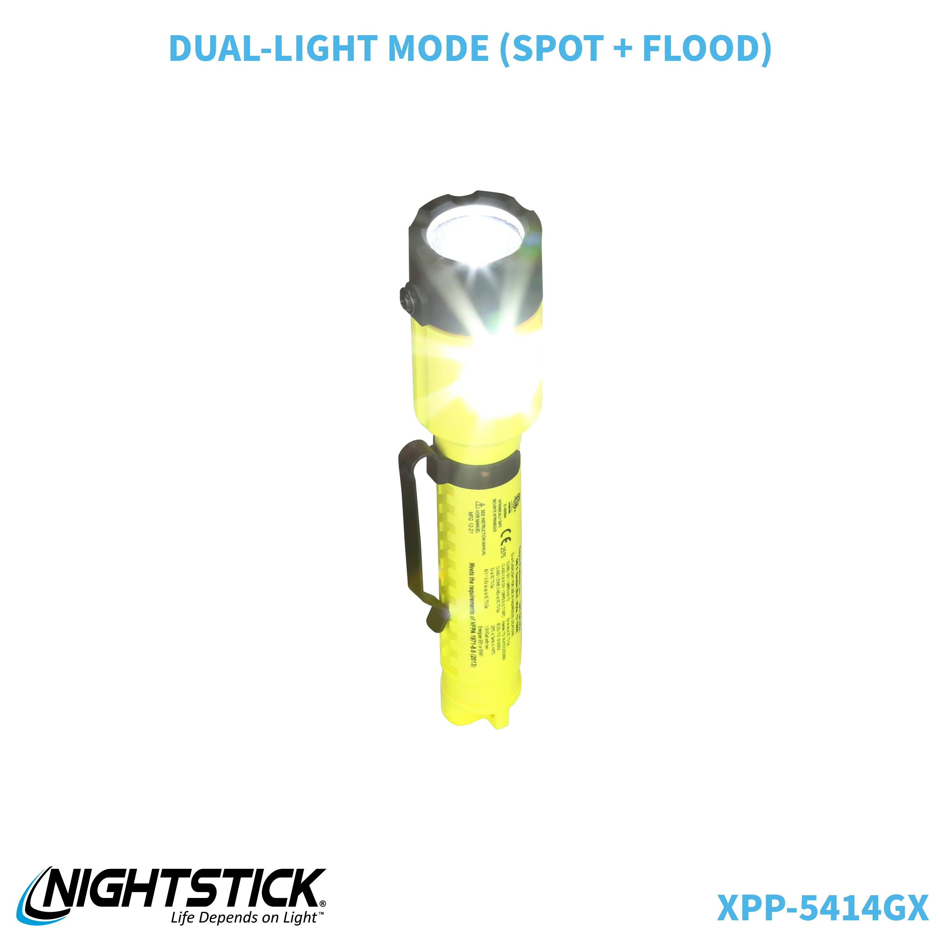 XPP-5414GX-K01: [Zone 0] IS Dual-Light Flashlight w/Tail Magnet & Kit - Image 86