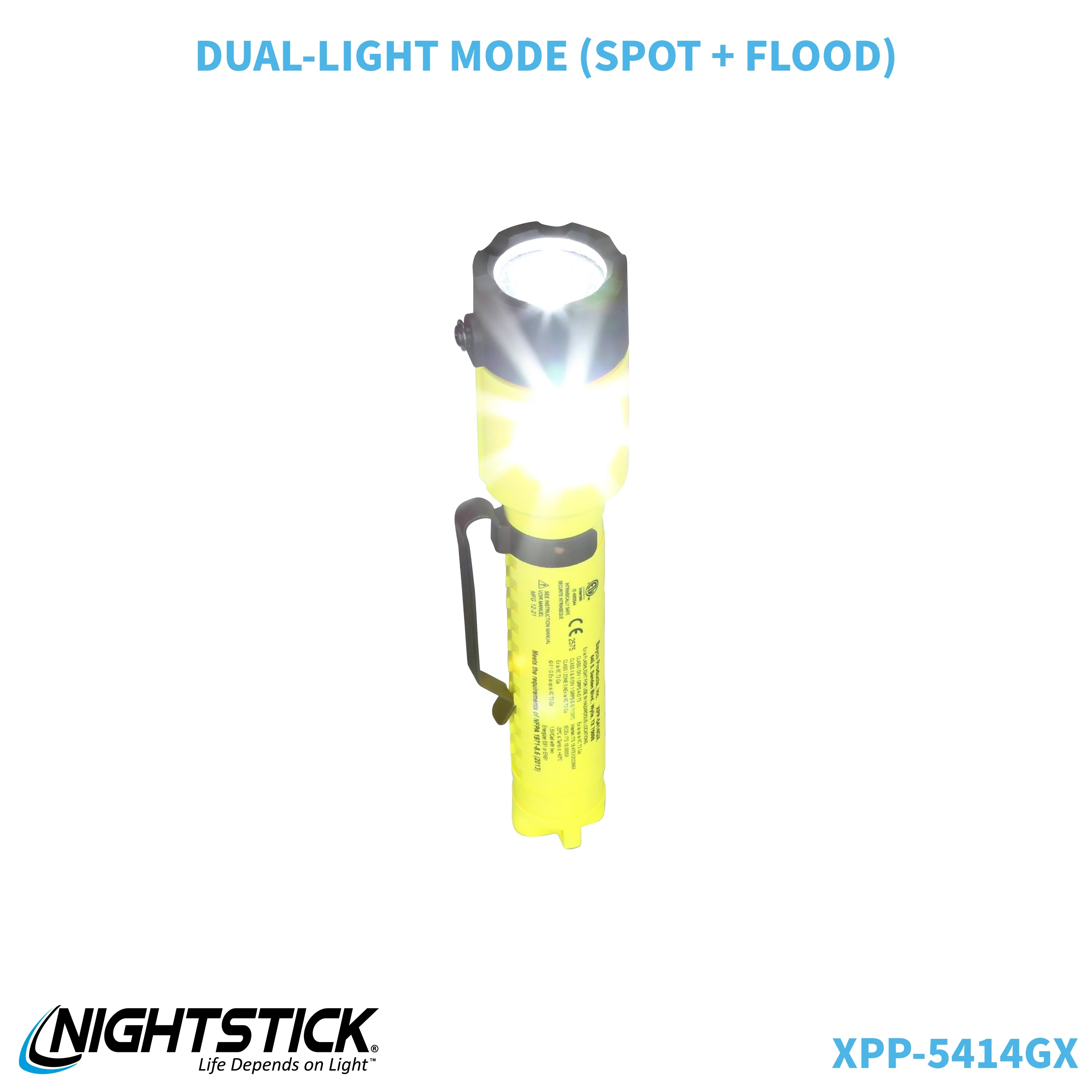XPP-5414GX-K01: [Zone 0] IS Dual-Light Flashlight w/Tail Magnet & Kit - Image 87