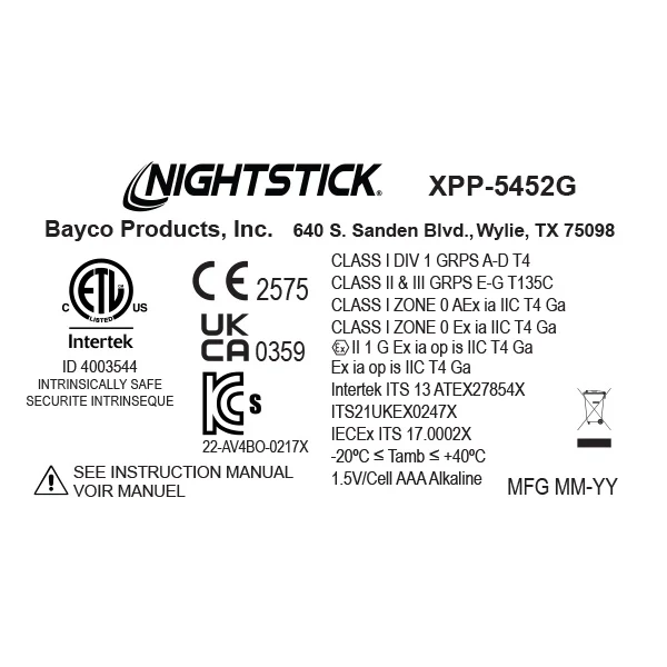 XPP-5452G: [Zone 0] IS Dual-Function Headlamp - Image 6